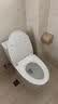 九牧（JOMOO）马桶家用一级水效防臭卫浴虹吸式马桶坐便器大冲力抗菌卫生间坐厕 【镇店热卖-升级无棱】11370 400坑距(2515城包安装) 实拍图