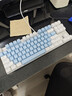 达尔优（dareu）EK815机械合金版机械键盘 有线电竞游戏键盘 87键多键无冲 笔记本电脑键盘 白蓝青轴 实拍图