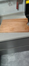 双枪乌金檀木整木菜板 百年龄砧板家用切菜案板抗菌实木菜板50*33*3 实拍图