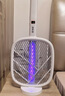 榄菊电蚊拍充电式家用强力灭蚊灯蚊子拍灭蚊器紫光诱蚊灯拍两用 实拍图