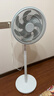 艾美特（AIRMATE）【超级单品】七叶家用大风力落地扇电风扇台式桌面空气循环小风扇大角度摇头节能台立两用电扇 X97 实拍图