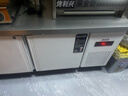 雪启诺冷柜操作台冰柜冷藏工作台商用冰柜冷冻厨房卧式冷冻柜平冷不锈钢操作台冰箱双温大容量保鲜柜奶茶饭店 豪华款-全冷藏【不锈钢台面+数控面板】 120x60x80厘米（一级能效节能） 实拍图