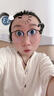 Taro木村拓哉 巅峰之作日本超轻纯钛复古男潮商务近视眉线方眼镜框架 黑金色 单买镜框(有模板片) 实拍图