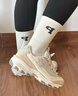 斯凯奇（Skechers）奶茶熊女鞋春厚底老爹鞋软底百搭熊猫鞋休闲运动鞋149238 37 实拍图