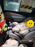 京东京造儿童安全座椅汽车0-6-12岁婴儿宝宝i-Safe双通风 商务舱2.0典雅灰 实拍图
