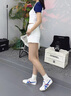 Onitsuka Tiger鬼塚虎男女一脚蹬懒人鞋帆布休闲鞋MEXICO 66™ SLIP-ON 1183A360 白色 39.5 实拍图