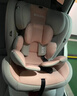 Heekin德国 儿童安全座椅汽车用0-4-12岁婴儿宝宝360度旋转ISOFIX硬接口 时尚粉(ISOFIX+360度旋转) 实拍图