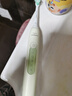 飞利浦（PHILIPS）声波电动牙刷钻石3系 5倍洁齿 5种模式 洁净刷头*2  生日礼物情侣送男生/女友  HX5161/05抹茶绿 实拍图