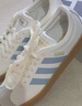 adidas「T头鞋」VL COURT 2.0复古休闲板鞋德训鞋阿迪达斯轻运动   汉玉白/蓝色/金色 (推荐女生买小半码)   38 实拍图