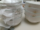 琉皓景德镇陶瓷碗饭碗健康中式小清新釉下彩可微波餐具加厚防烫米饭碗 5英寸饭碗10个 实拍图