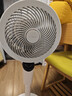 艾美特（AIRMATE）【天鹅MAX】空气循环扇直流变频家用大风力电风扇卧室轻音一级能效负离子净化语音落地扇 SRDI151 实拍图