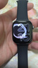 Apple/苹果 Watch S11 智能手表GPS款46毫米深空灰色铝金属表壳黑色运动型表带M/L MEVP4CH/B 实拍图