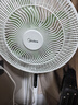 美的（Midea）【幸运草安睡1S】一级能效直流变频声控电风扇家用遥控卧室静音落地扇台式桌面抗菌大风力转页扇 实拍图