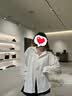 小野和子防晒衬衫宽松夏季新款冰丝防晒衣时尚防晒服轻薄 【轻薄抗皱】云纱白 S 偏小尺码建议拍大一码 实拍图