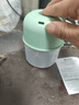 绞肉机小型打蒜器家用绞蒜切蒜器多功能辅食料理机电动蒜泥神器蒜蓉机自动切菜机压蒜器 浅绿色- 0.26L （升级大电机） 实拍图