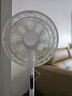 美的（Midea）【幸运草安睡1S】一级能效直流变频声控电风扇家用遥控卧室静音落地扇台式桌面抗菌大风力转页扇 实拍图