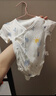 童泰（TONGTAI）婴儿短袖包屁衣夏季纯棉宝宝连体衣新生儿三角哈衣爬服睡衣 实拍图