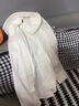 啄木鸟【挺括正装】衬衫男夏商务职业舒适棉质休闲长袖衬衣白色4XL 实拍图