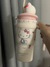三丽鸥（SANRIO）凯蒂猫HelloKitty公仔冰霸保温杯316不锈钢带吸管女生日礼物700ml 实拍图