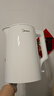 美的（Midea）电热水壶家用烧水壶泡茶0涂层食品级304不锈钢自动断电双层防烫全钢无缝1.5L大容量 MK-HJ1566 实拍图