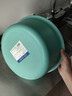本迪中号加厚双色脸盆34cm单个装洗脚盆学生宿舍塑料脸盆泡脚盆 实拍图