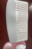 罗技（Logitech）Wave Combo 无线人体工学键鼠套装 垂直鼠标 无线蓝牙鼠标 办公键盘 无线键盘 蓝牙键盘 白色 实拍图