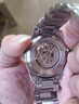 马克华菲（MARK FAIRWHALE）手表男士机械表全自动镂空飞轮时尚男表国潮夜光防水瑞士品质腕表 升级加强版/银白钢带/终身保 实拍图