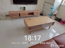 源氏木语实木电视柜现代简约橡木储物柜电视墙小户型客厅原木地柜 1.8米 实拍图