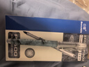 白雪（snowhite）直液式中性笔速干走珠笔学生考试财务用办公用品 签字笔 全针管0.5mm P1500 黑色12支/盒 实拍图