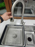 京东京造 厨房水龙头 抽拉式洗菜盆龙头 304不锈钢360°旋转冷热水3功能 实拍图