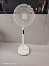 美的（Midea）【幸运草安睡1S】一级能效直流变频声控电风扇家用遥控卧室静音落地扇台式桌面抗菌大风力转页扇 实拍图