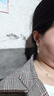 唯一（Winy）999纯银耳钉女士轻奢小众高级感2026年新款耳饰坠生日礼物送女友 实拍图