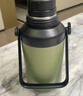 小米大肚保温杯 户外保温水壶 双饮保冷杯  316L便携水杯 橄榄绿 1L 实拍图