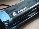 富图宝（Fotopro）空气三号 双全景云台碳纤维相机微单摄影摄像三脚支架 浩瀚蓝 重/0.9KG 手机夹 实拍图