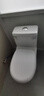 松鲸 卫浴家用马桶坐便器大冲力超漩虹吸式静音连体座便器小户型马桶 直冲型【大冲力】300坑距 实拍图