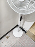 美的（Midea）【闪拆系列】一键闪电拆装直流变频家用语音电风扇一级能效轻音落地扇大风力卧室立式电扇SDJ30BC 实拍图