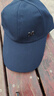 棒球帽鸭舌帽女帽子户外太阳帽遮阳休闲男士防晒加长夏季 M标深蓝色 均码 56 实拍图