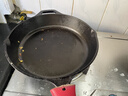 LODGE【美国进口】洛矶平底锅不易粘锅铸铁锅无涂层煎锅煎牛排锅 L8SK3- 26cm 实拍图