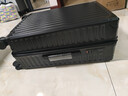 海澜之家（HLA）行李箱男轻便出差托运商务拉杆箱女大容量旅行密码箱曜石黑24英寸 实拍图