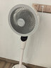 艾美特（AIRMATE）【天鹅MAX】空气循环扇直流变频家用大风力电风扇卧室轻音一级能效负离子净化语音落地扇 SRDI151 实拍图