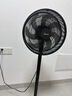 美的（Midea）【超级单品】七叶轻音立式电风扇家用柔风落地扇台式桌面小型风扇大风量节能摇头宿舍电扇 SAF30AB 实拍图