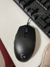 罗技（G）G102第二代游戏鼠标 RGB流光灯效鼠标 轻量化  游戏级8000DPI传感器 黑色 200-8000DPI 实拍图