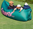 原始人充气沙发户外露营懒人空气单人便携式野营音乐节气垫床坐 加长Happy笑脸【配收纳袋】承重500斤/3秒快速充气 实拍图