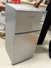 荣事达（Royalstar）小冰箱 租房用小型家用双门电冰箱宿舍冷藏冷冻两用节能 53A136【一级能效】【三天约一度电】银 实拍图