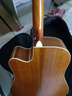 BROOK 布洛克v12吉他单板民谣吉他面单木吉他初学者乐器 41英寸复古色缺角V12G-DCM 实拍图
