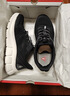 足力健老人鞋中老年轻便休闲散步鞋2431380J 男 黑色 44 实拍图