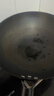 全品屋炒锅不粘炒菜无涂层小铁锅家专用精铸章丘深氮熟铁锅燃气灶大锅 实拍图