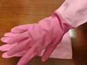 美丽雅家务手套1双小号加长30cm加厚洗碗洗衣厨房乳胶胶皮防油防护手套 实拍图