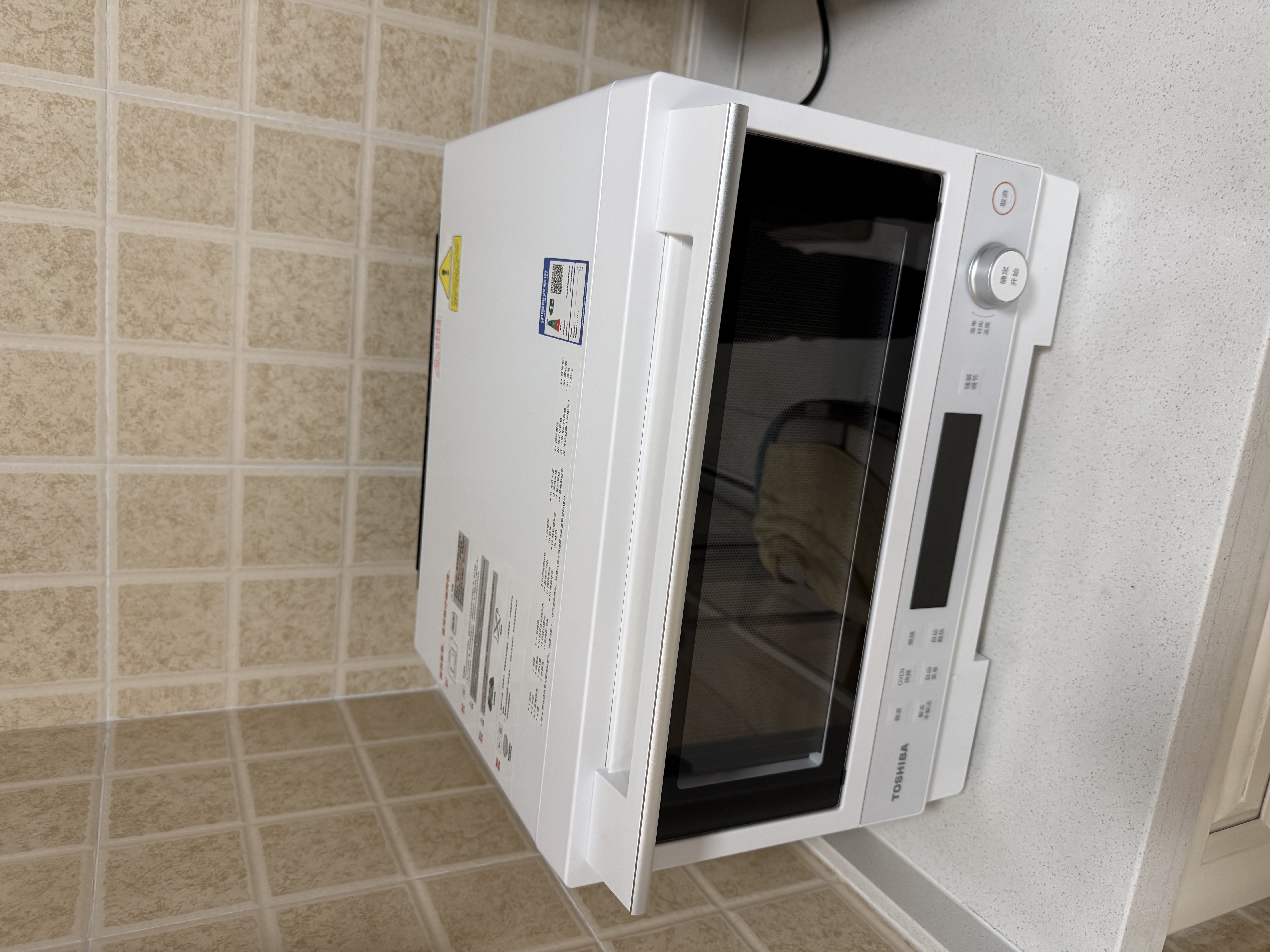 东芝（TOSHIBA）小白椰微波炉烤箱一体机mini小型家用微烤一体机厨房家用白色20L 实拍图