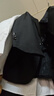 卡度顿西服套装男三件套职业商务小西装正装外套男修身新郎伴结婚礼服 黑色单扣【西服+西裤+衬衫+皮鞋 XL 【116-126斤】+8件礼品 实拍图